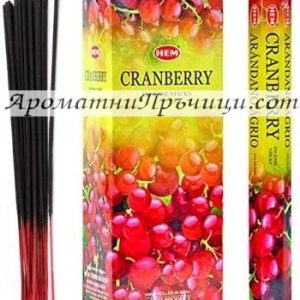 Ароматни Пръчици - Червена Боровинка (Cranberry) HEM Corporation